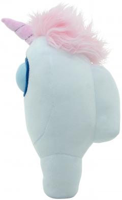 Jucarie de plus - Among Us: White Crewmate (with Unicorn Hat)