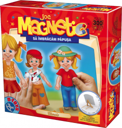 Joc magnetic - Sa imbracam papusa