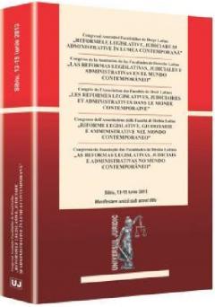 Reformele legislative, judiciare si administrative in lumea contemporana