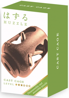 Puzzle mecanic - Mini Huzzle Cage - Antique Copper