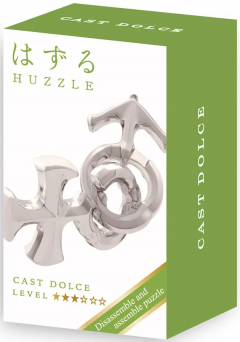 Puzzle mecanic - Mini Huzzle Dolce - Silver