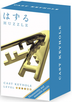Puzzle mecanic - Mini Huzzle Keyhole - Gold