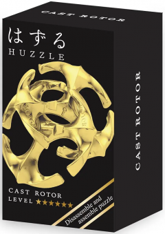 Puzzle mecanic - Mini Huzzle Rotor - Gold