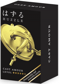 Puzzle mecanic - Mini Huzzle Amour - Gold