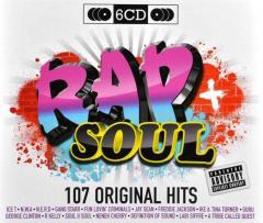 Rap + Soul - 107 Original Hits (6xCD Box Set)