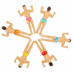 Set 6 decoratiuni pahar - Muscular Boys