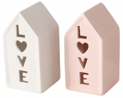 Suport lumanare - House, 14cm (doua modele - pret pe bucata)