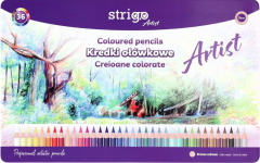 Set 36 Creioane colorate Strigo - Artist