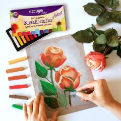 Set 12 culori pastel uscate - Artist