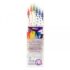 Set 6 markere duble - 2 in 1 - Multicolor
