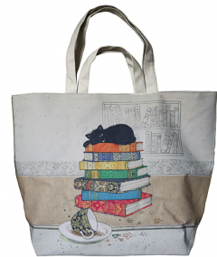 Tote Bag - Bug Art - Chaton Livres