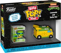 Figurina - Funko Pop! Bitty - Leonardo with Turtles Van