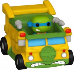 Figurina - Funko Pop! Bitty - Leonardo with Turtles Van