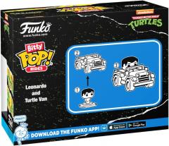 Figurina - Funko Pop! Bitty - Leonardo with Turtles Van