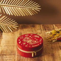 Cutie de bijuterii - Fluture Auriu