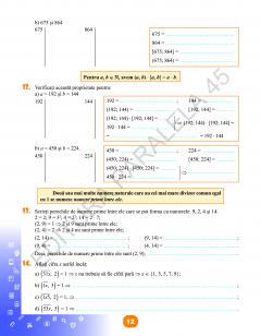 Matematica - Caiet de vacanta. Clasa a VI-a