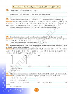 Matematica - Caiet de vacanta. Clasa a VI-a