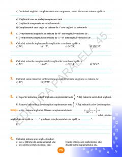 Matematica - Caiet de vacanta. Clasa a VI-a