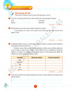 Scrisorile verii - Caiet de antrenament pentru Limba si literatura romana, clasa a VII-a