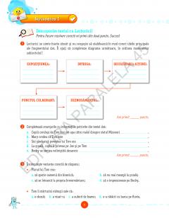Scrisorile verii - Caiet de antrenament pentru Limba si literatura romana, clasa a VII-a
