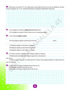 Matematica - Caiet de vacanta, clasa a VII-a