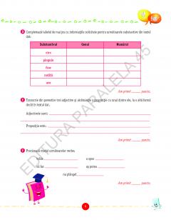 Scrisorile verii - Caiet de vacanta pentru Limba si literatura romana, clasa a V-a