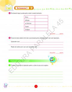 Scrisorile verii - Caiet de vacanta pentru Limba si literatura romana, clasa a V-a