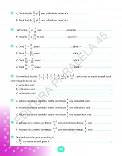 Matematica - Caiet de vacanta. Clasa a V-a