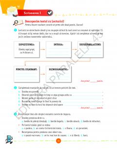 Scrisorile verii - Caiet de vacanta pentru Limba si literatura romana, clasa a VI-a