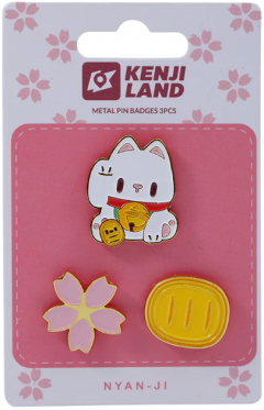 Set 3 insigne - Kland Nyan - Ji