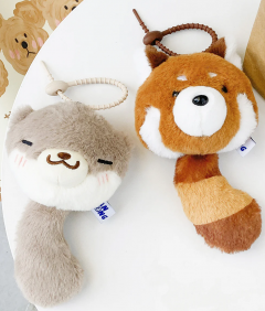 Breloc - Mima Fluffy Raccoon Days Keyring (mai multe modele - pret pe bucata)