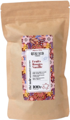 Ceai negru cu fructe rosii si vanilie