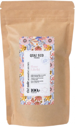 Ceai negru cu trandafir si lychee