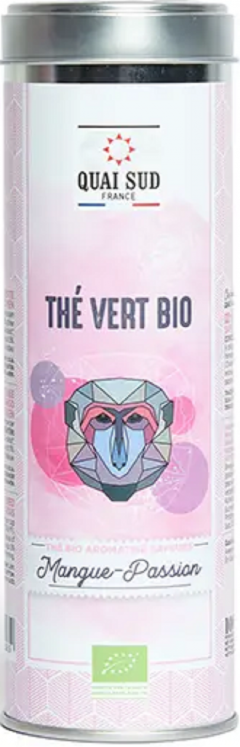 Ceai  - Ceai verde cu bucatii de mango si fructul pasiunii