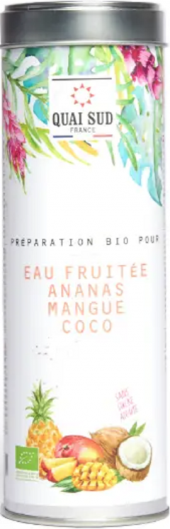 Amestec pentu apa fructata - Ananas, mango, nuca de cocos