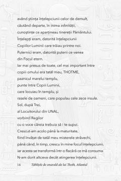 Tablitele de smarald ale lui Thoth, Atlantul