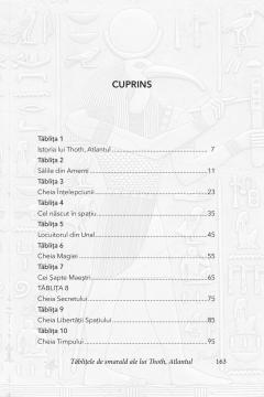 Tablitele de smarald ale lui Thoth, Atlantul