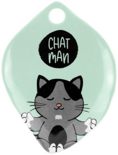 Suport pliculet ceai - Chat man