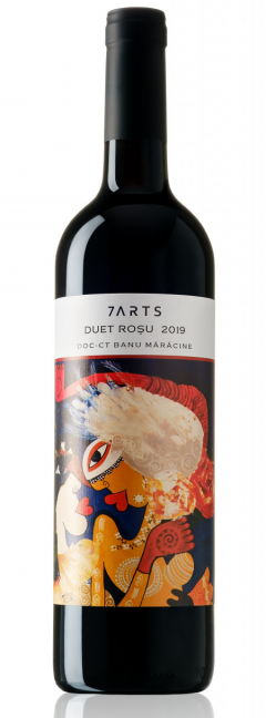 Vin rosu - Duet Rosu - Cabernet Sauvignon si Syrah, sec, 2019