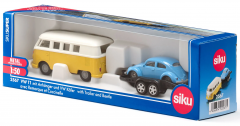 Set 2 masinute - VW T1 with trailer and VW Beetle