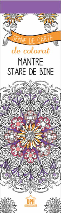 Semne de carte de colorat - Mantre - Stare de bine
