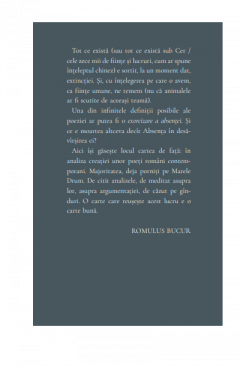 Studii despre poezie si moarte