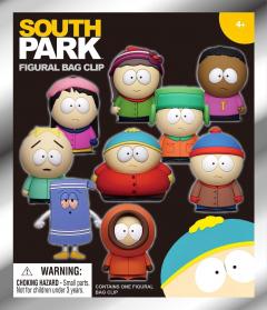 Figurina breloc cu clips - South Park S1 (produs supriza, pret pe bucata)