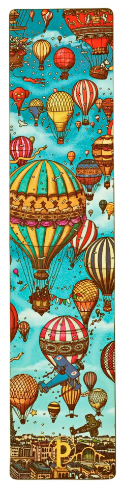 Semn de carte - Pierre the Maze Detective - Ballon Festival / Sunset Ride
