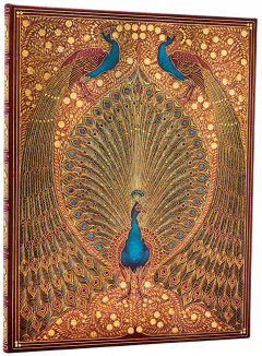 Jurnal - Sangorski & Sutcliffe - Hafiz’s Peacocks - Ultra, Unlined, Elastic Band