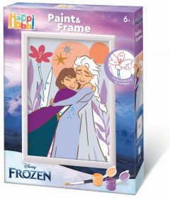 Set pictura pe numere + rama - Frozen