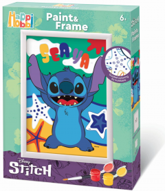 Set pictura pe numere + rama - Stitch