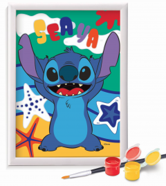 Set pictura pe numere + rama - Stitch