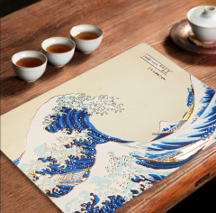 Set 4 Suporturi farfurie -The Great Wave of Kanagawa