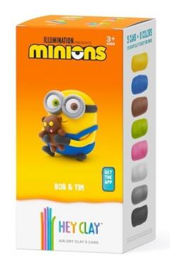 Set creativ din lut - Hey Clay Minions - Bob & Tim